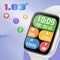 Forever IGo Watch 3 - Smartwatch - Bluetooth-gesprekken en gezondheidsmonitoring - Wit