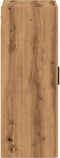 vidaXL - Wandkast - 69,5x34x90 - cm - artisanaal - eikenkleurig