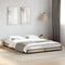vidaXL - Bedframe - bewerkt - hout - metaal - sonoma - eikenkleurig - 90x190 - cm