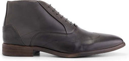 DenBroeck Gold St. - Halfhoge Veterschoenen - Leer - Donkerbruin - Maat 42