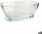 Kom Transparant Glas 340 ml (6 Stuks)