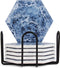 Castagnola Onderzetters - Keramisch - Set van 6 - Blauw (6 stuks)