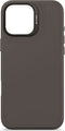 DECODED Siliconen Stacks Hoesje Geschikt voor iPhone 16 Pro Max - Premium Soft-Touch Materiaal - Antibacteriële Coating - Geschikt voor MagSafe - Phantom Zwart