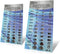 Raymax Batterij knoopcel assortiment - 10 types - 24 stuks - lang meegaand