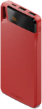 Cygnett Boost 4 - Powerbank 10.000 mAh - 3x USB-A / USB-C - Rood
