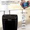 Fellowes papierversnipperaar 36C snippers P4, 6 vel, zwart