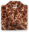 ZoHome Giraffe Badjas Lang - Fleece - Maat M - Orange