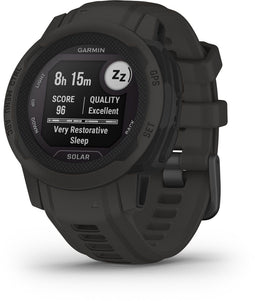 Garmin Instinct 2S Solar - GPS-smartwatch - Robuust ontwerp en lange batterijduur - Grafiet