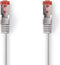 Nedis CAT6 Netwerkkabel - RJ45 Male - RJ45 Male - S/FTP - 1.50 m - Rond - LSZH - Grijs - Envelop