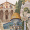 Thea Gouverneur - Borduurpakket met telpatroon - 533A - Voorgesorteerde DMC Garens - Jerusalem Israël - Aida - 79 cm x 50 cm - DIY Kit