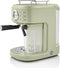 Swan One-Touch Retro Espressomachine - Groen - 1100 Watt