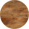 vidaXL - Tafelblad - rond - Ø - 50x2,5 - cm - massief - ruw - mangohout
