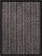 vidaXL - Deurmat - 40x60 - cm - gestreept - beige