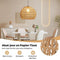 Coast Hanglamp - Geweven - Papier - Riet - Bohemian - Verstelbaar - E27 - Plafondlamp