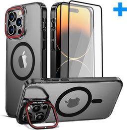 SBVR iPhone 15 Pro - Back Cover - MagSafe Case met standaard