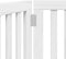 vidaXL - Hondenhek - inklapbaar - 3 - panelen - 150 - cm - populierenhout - wit