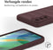 imoshion Hoesje - Geschikt voor Samsung Galaxy S21 FE - EasyGrip Backcover - Aubergine