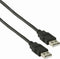 Nedis CCGP60000BK20 - USB A naar USB A kabel - 200cm - Zwart