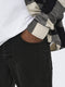 ONLY & SONS ONSAVI BEAM TAP BLACK 2962 - Jeans - Tapered fit - High waist - Maat W36 x L34