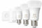 Philips Hue - Starterkit E27 White & Color Ambiance 1100 lumen - 3 lampen en Bridge (3 stuks)