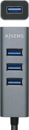 Aisens A109-0508 - USB Hub - 4x USB 3.2 Gen 1 (5Gb/s) - Grijs