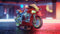 Nikko – Road Rippers Wheelie Racemotor – Gemotoriseerde Speelgoedmotor met Licht & Geluid – Rood