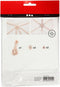 Creative mini kit Kerststerren Macramé - hoogte 10 cm