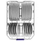 Beko BDIS38040Q - Volledig integreerbare Slimline vaatwasmachine - 10 couverts - 45 dB(A) - LED display