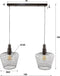 AnLi Style Hanglamp 2L accent