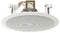Monacor EDL-28 - Inbouwspeaker - 10W RMS - Wit