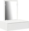 vidaXL - Wandkaptafel - Wit - 60x40x70 - cm