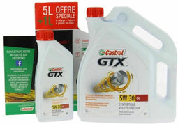 CASTROL GTX 5W-30 C4 5L + 1L
