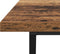 vidaXL - Koffietafel - in - Oude - Hout - 100x50x40 - cm - Gecomposeerd - Hout - en - Metaal