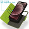 iMoshion Hoesje Geschikt voor iPhone 13 Pro Max Hoesje Met Pasjeshouder - iMoshion Uitneembare 2-in-1 Luxe Bookcase - Groen