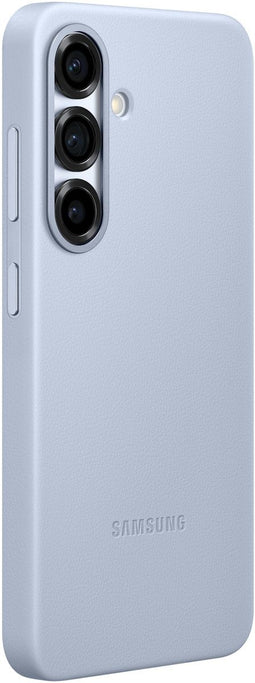 Samsung Galaxy S25 - Soft Case - Vegan Leather - Blauw