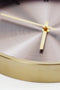 D - Light & Living - Klok IPERA - 30x6x30cm - Brons