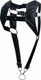 MOB EROTICWEAR - DNGEON ELASTIC CHEST HARNESS WITH SINGLE T. RING