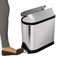Simplehuman Butterfly - Prullenbak - 10 liter - RVS