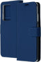 Accezz Galaxy A21s - Wallet Softcase Booktype - 3 pashouders - Blauw