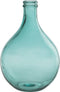 J-Line vaas Lissabon - glas - aqua - small - 43 cm hoog