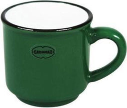 CABANAZ - kop, keramiek, ESPRESSO CUP, 90 ml, donkergroen