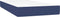 vidaXL - Pocketveringmatras - 80x200x20 - cm - stof - blauw
