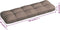 vidaXL - Palletkussens - 3 - st - stof - taupe