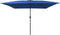 vidaXL - Vierkante - Tuin - Parasol - 295x245 - cm - Azuurblauw