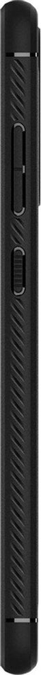 Spigen Galaxy A72 - Rugged Armor - TPU backcover - Zwart