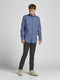 JACK & JONES Marco Connor - heren chino - multi-direction stretch - donkergrijs