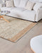 Vloerkleed TELLIKAYA Beige 160 x 230 cm Jute