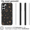 iMoshion Hoesje Geschikt voor Samsung Galaxy S23 Hoesje Siliconen - iMoshion Design hoesje - Zwart / Stars Sky