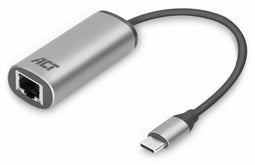 ACT AC7081 - USB-C naar 2,5 Gigabit Ethernet adapter - Plug en play - Aluminium