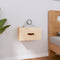 vidaXL - Nachtkastje - wandgemonteerd - 40x29,5x22 - cm